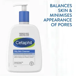 Cetaphil Oily Skin Cleanser (Combination to Oily, Sensitive Skin) 236ml	